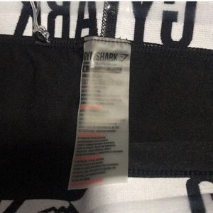 [GYM SHARK] black leggings